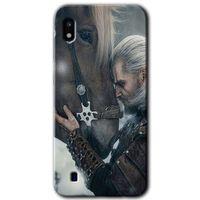 MRCİLETİSİM Samsung Galaxy A10 Kılıf Baskılı Kapak - Kadim Dost +Tam Ekran Koruyucu