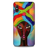 Lopard Xiaomi Mi A2 Lite Uyumlu Kılıf Sürreal Yüzler ♀ (46) Core Armor Kılıf Desenli