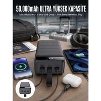 Powerbank Çoklu Şarj Girişi 50.000 Mah Taşınabilir Dijital Göstergeli (kopya)
