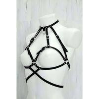 Seksi Giyim Deri Harness