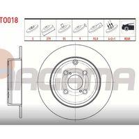 Corolla Arka Fren Di̇sk 279Mm 1.4 D4D 02-06 Adet