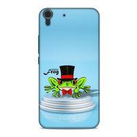 Huawei Honor 8a Kılıf FunnyMaX (7) Telefon Kılıfı Açık Mavi Kurbağa