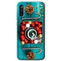 Xiaomi Mi 9 Kılıf HD Desen Baskılı Arka Kapak - Christmas + Kırılmaz Cam