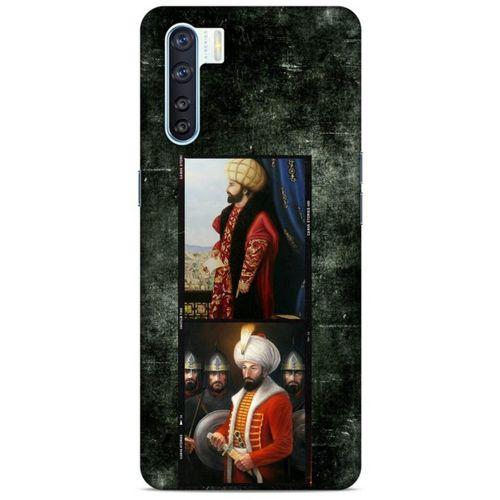 Oppo A91 Uyumlu Kılıf Ottoman (2) Kabı Fatih Sultan Mehmet