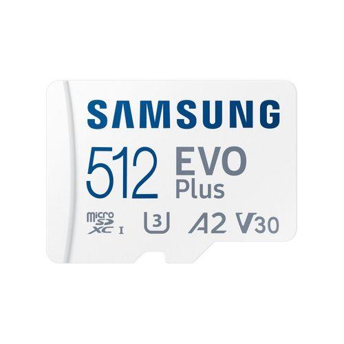 512GB SAMSUNG EVO PLUS MICROSDXC UHS-I U3 V30 A2 160MB/s MB-MC512SA/TR
