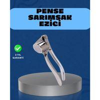 Mutfak Sarımsak Ezici Kaymaz Saplı Güçlü Mekanizma