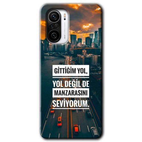 Redmi K40 Pro Kılıf HD Desen Baskılı Arka Kapak - Manzara Seviyorum + Kırılmaz Cam