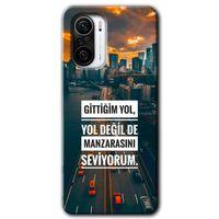 Redmi K40 Pro Kılıf HD Desen Baskılı Arka Kapak - Manzara Seviyorum + Kırılmaz Cam