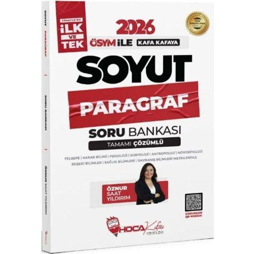 2026 KPSS TYT ALES DGS Soyut Paragraf Soru Bankası Video Çözümlü Hoca Kafası
