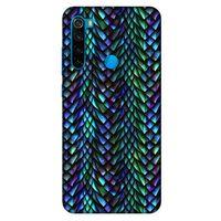 Xiaomi Redmi Note 8 Kılıf Dragons (1) Kılıfı Ejderha Pulları Rainbow