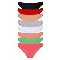 8 adet Süper Eko Set Likralı Kadın Slip Külot Set 1