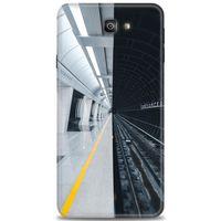 Samsung Galaxy J7 Prime Kılıf HD Baskılı Kılıf - Metro Station + Tam Ekran Koruyucu