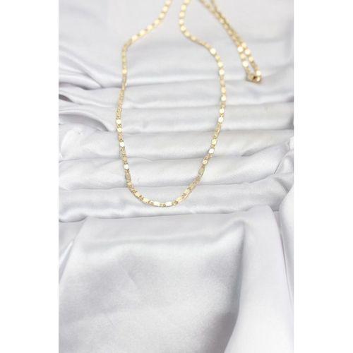 CM 14K Gold Renk Ezme Zincir 60 cm Kadın Kolye