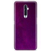 Oppo Reno2 Z 2019 Kılıf Fuşya Geceler 2 Arka Kapak Koruma Desenli Full Koruyucu
