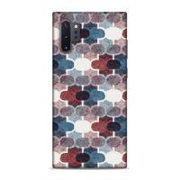Samsung Galaxy Note 10 Plus Uyumlu Kılıf Romans (7) Telefon Kılıfı Bordo Mavi