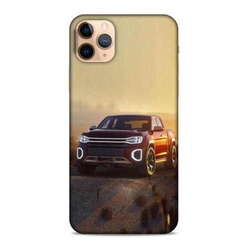 Lopard Apple Iphone 11 Pro Uyumlu Kılıf PickUpX (40) Fit Silikon Kılıf Mor