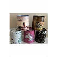 Metal Kumbara Resimli Tekli 13x14 Cm 1 Adet Royaleks-6009