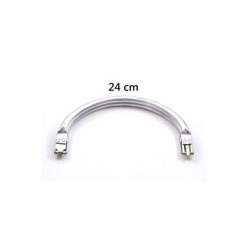 Gizli Metal Oval Çanta Bursu – 24 cm - Metal Çanta Aparatı Çanta Aksesuarı