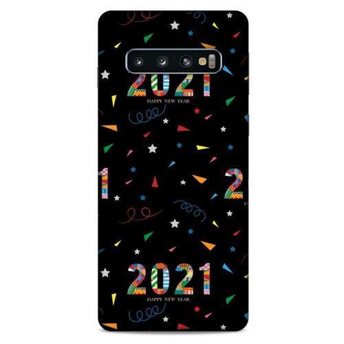 Yılbaşı Süsleri 06 Samsung Galaxy S10 Kılıf Silikon Kapak