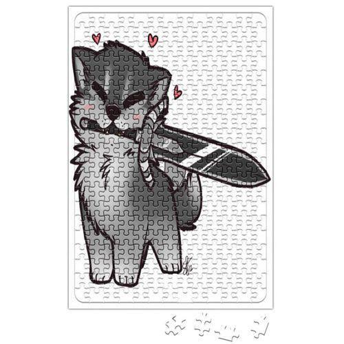 Dark Souls Great Grey Cuddly Wolf Sif Puzzle 240 Parça Yapboz