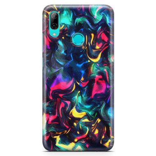 Huawei Y7 2019 Kılıf Işıklı Geceler Arka Kapak Koruma Desenli Full Koruyucu