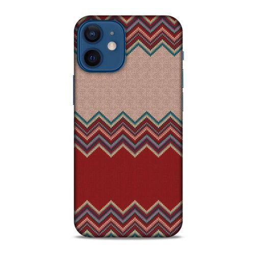 Kazak (39) Desenli Silikon Kapak Telefon Kabı Apple iPhone 12 Mini Kılıf