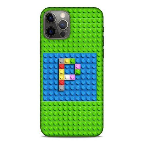 Lopard Apple iPhone 12 Pro Uyumlu Kılıf BloX (28) Arka Kapak P Harfi