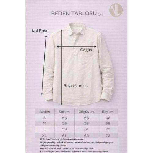 Sartre Apaş Yaka Tek Cepli İnce Modal Kumaş Oversize Yazlık Gömlek - Lacivert