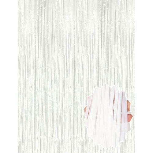 Soft Beyaz Renk Duvar Ve Kapı Perdesi