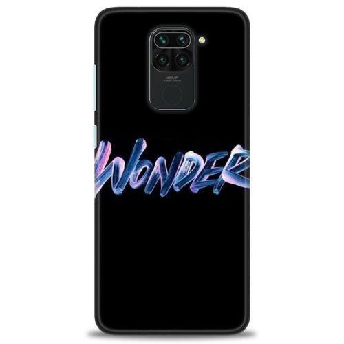 Xiaomi Redmi Note 9 Kılıf HD Baskılı Kılıf - Wonder + Tam Ekran Koruyucu