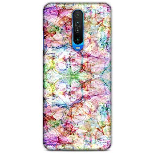 Xiaomi Redmi K30 Kılıf Pastel Renkler (12) Koruyucu Silikon Beyaz Mavi