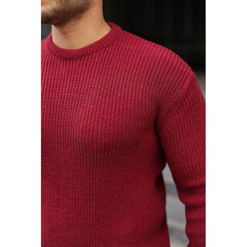 Erkek Bisiklet Yaka Örme Kazak