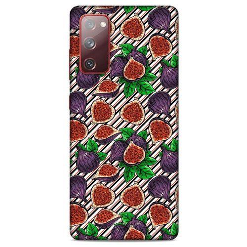 Frutix İncir 03 Samsung Galaxy S20 Fe Kılıf Desenli Silikon