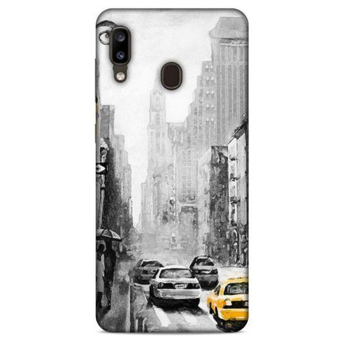 Cityx (2) Samsung Galaxy A20 Kılıf Silikon Kapak Desenli