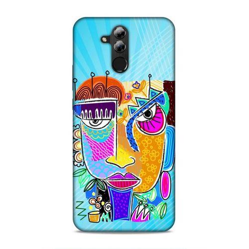 Huawei Mate 20 Lite Uyumlu Kılıf Face'X 28 Arka Kapak Sanatsal