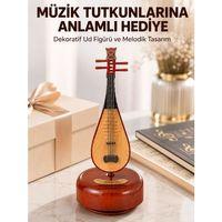 Enstrüman Figürlü Melodi Çalan Dekoratif Müzik Kutusu