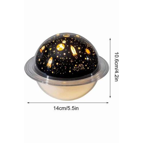 Hava Nemlendirici Renk Değiştiren Oda Kokusu Yıldızlı Projektör