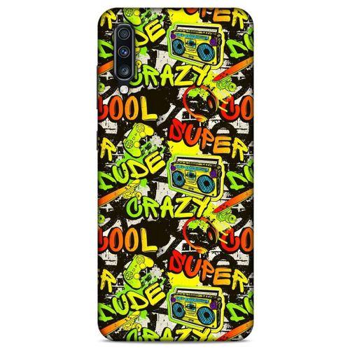 Graffitix (28) Desenli Silikon Kapak Samsung Galaxy A70s Kılıf