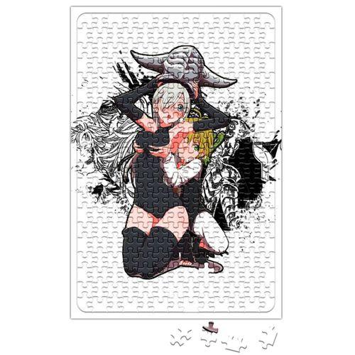 Meliodas e Elizabeth Puzzle 240 Parça Yapboz