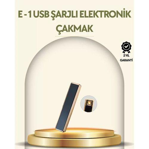Usb Şarjlı Alevsiz Elektronik Çakmak – Rüzgara Dayanıklı, Gazsız, Güvenli Kullanım