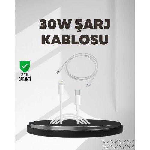 Yüksek Saflıkta Bakır Çekirdekli 30w Hızlı Şarj Kablosu