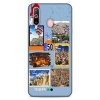 Lopard Samsung Galaxy A60 Uyumlu Kılıf Şehirli ※ (50) Nevşehir Shockproof Kılıf