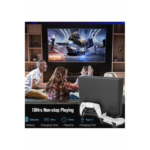 P4 Plus Bluetooth Titreşimli Ps4/ps5 Uyumlu Pc Telefon Joystick Kablosuz Oyun Kolu Siyah