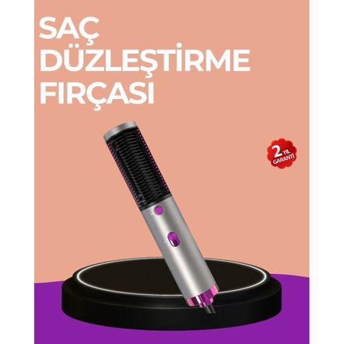 Hacim Veren Ve Saç Elektriklenmesini Önleyen Sıcak Hava Fırçası