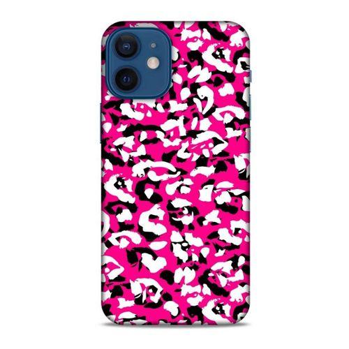 Apple iPhone 12 Mini Uyumlu Kılıf Pembe Delisi (31) TPU Kılıf Kamuflaj