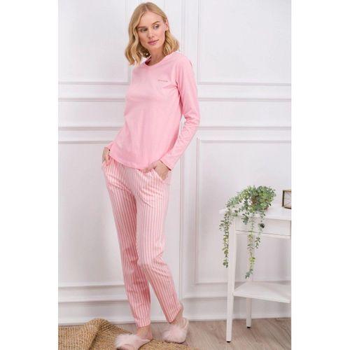 Pierre Cardin 8766-s Kadın Uzun Kol Pijama Takımı