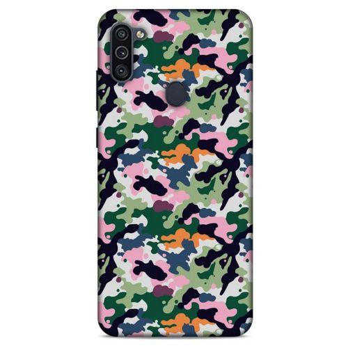 Kamuflaj 06 Samsung Galaxy M11 Kılıf Silikon Kapak