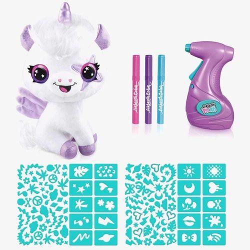 Çocuk Airbrush Peluş Karanlıkta Parlayan Sihirli Unicorn