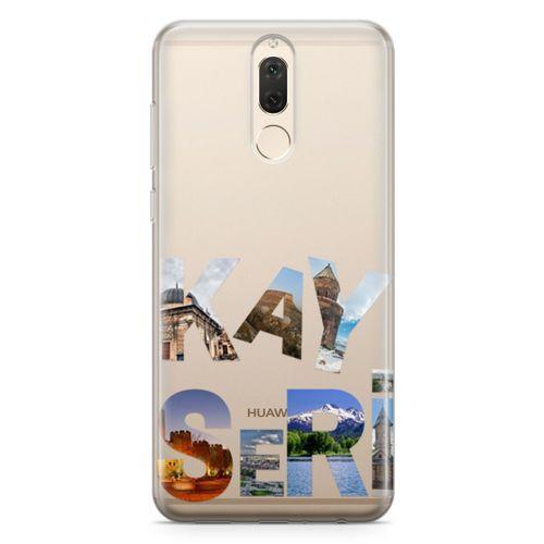 Huawei Mate 10 Lite Kılıf Kayseri Gezi Arka Kapak Koruma Desenli Full Koruyucu