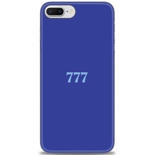 iPhone 7 Plus Kılıf HD Baskılı Kılıf - 777 + Tam Ekran Koruyucu